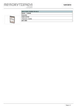 DISCO DURO TOSHIBA 500 GB 25 Modelo : 51400AB Disponible