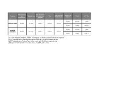 (1) La TNA Intereses Punitorios sobre el saldo impago se - Bancor