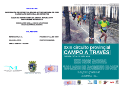 informacion cross coin - Club Nerja de Atletismo