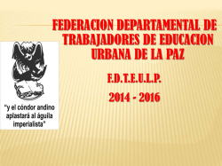 EL SERVIDOR P&Uacute;BLICO - Ministerio de Educaci&oacute;n dio conocer