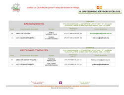 Instituto de Capacitaci&oacute;n para el Trabajo del Estado de Hidalgo III