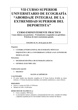 1&ordm; anuncio curso eco ucam 2015
