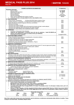 MedicalPassPlus2014 - Mapfre
