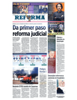 Consulta las primeras planas nacionales