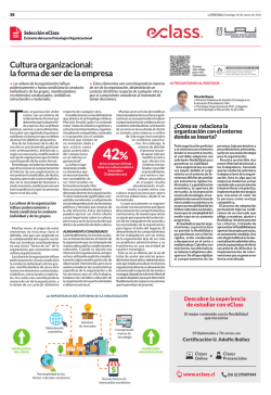 Cultura organizacional: la forma de ser de la empresa