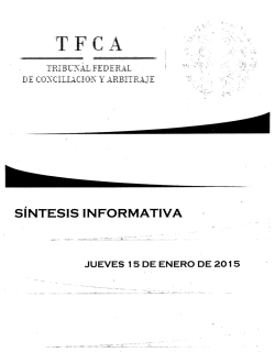 S&iacute;ntesis de Prensa.