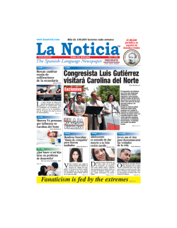 Versi&oacute;n Digital - La Noticia - The Spanish