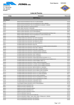 Lista de Precios