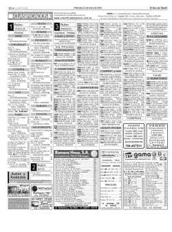 clasificados 3 - Clasificados El Eco de Tandil y Gu&iacute;a de Profesionales