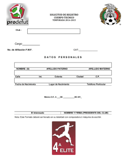 4ta Divisi&oacute;n &Eacute;lite