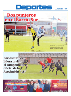 Dos punteros en el Barrio Sur