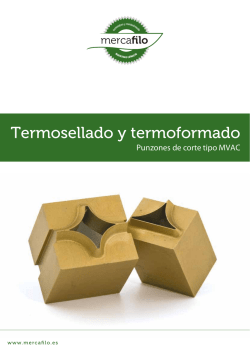 Punzones de corte tipo MVAC