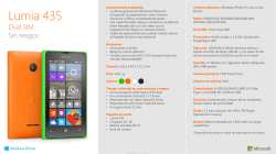 Ficha t&eacute;cnica Lumia 435 Dual SIM