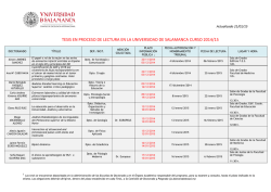 TESIS E EN PROCESO D DE LECTURA E EN LA UNIVERS SIDAD