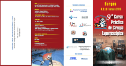 9 Curso Pr&aacute;ctico de Cirug&iacute;a Laparosc&oacute;pica