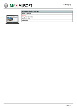 NB INSPIRON 3442 PDC 3558U 4G Modelo