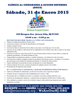 S&aacute;bado, 31 de Enero 2015