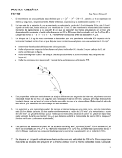 practica cinematica