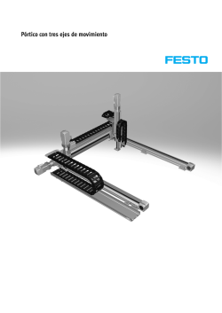 P&oacute;rtico con tres ejes de movimiento