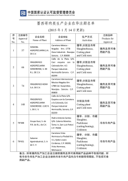 墨西哥（2015年01月14日）
