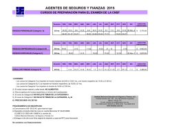Preparaci&oacute;n Examen CNSF Agentes