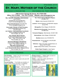 St. Mary, Mother of the Church