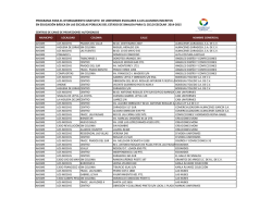 Centros de canjes de Uniformes escolares Centros de canje de