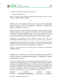 DOE 2011 - N&ordm; 238.qxd - Diario Oficial de Extremadura
