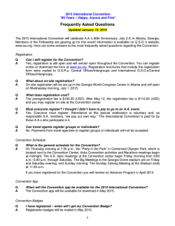 Foire aux questions .PDF Version