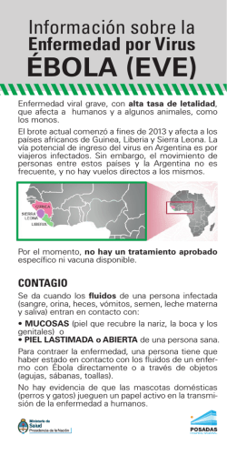POSADAS ebola - Hospital Posadas