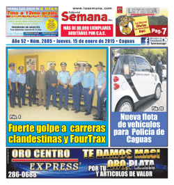 CAGUAS - La Semana