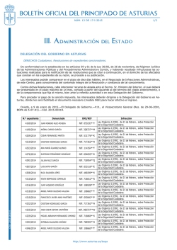 Bolet&iacute;n Oficial del Principado de Asturias