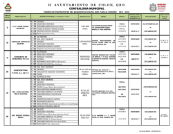 Padr&oacute;n de Contratistas