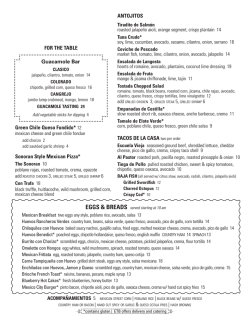 Brunch - El Toro Blanco