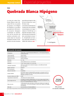 Quebrada Blanca Hip&oacute;geno