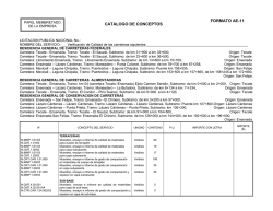 catalogo de conceptos formato ae-11