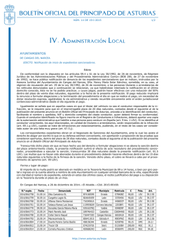 Bolet&iacute;n Oficial del Principado de Asturias