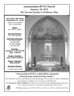 Annunciation BVM - John Patrick Publishing Company