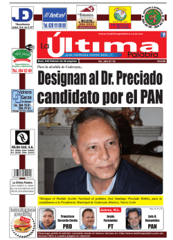 PRD PT PAN - La &Uacute;ltima Palabra