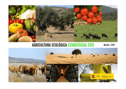 Agricultura Ecol&oacute;gica en Espa&ntilde;a. Datos estad&iacute;sticos
