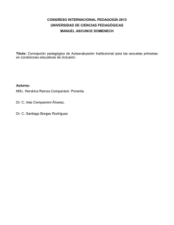 MSc. Hendrics Ramos Companioni