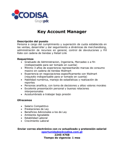 Key Account Manager
