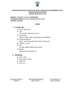 2do B&aacute;sica - arosemenatola.edu.ec