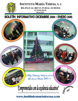 instituto mar&iacute;a teresa, s. c. bilingual-bicultural