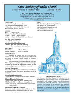 Saint Anthony of Padua Church - E