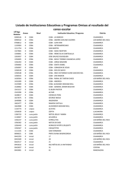 OMISAS II.EE_ - UGEL Cajamarca