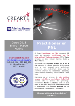 Practitioner en PNL