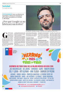 &iquest;Por qu&eacute; Google ya no fabricar&aacute; sus lentes?