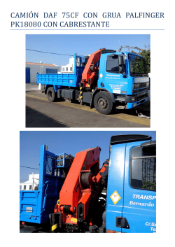 camiones en venta - TRANSPORTES Bernardo Pons