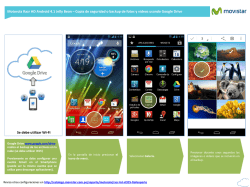 Backup de fotos y videos
